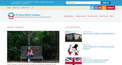 Desktop Screenshot of hillmanfoundation.org